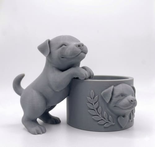 Rottweiler Planter | Plant Stand in Plants & Landscape by Kimi Craft Corner