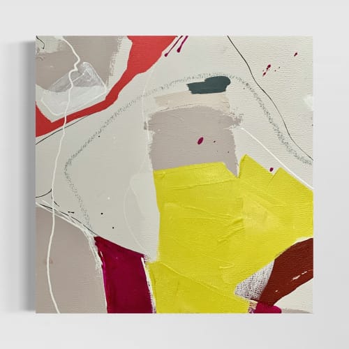 Mini Fini No. 15 | Oil And Acrylic Painting in Paintings by Sarah Finucane