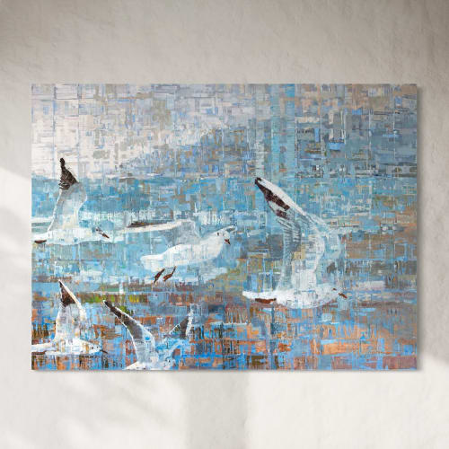 New Beginnings | Oil And Acrylic Painting in Paintings by Sorelle Gallery