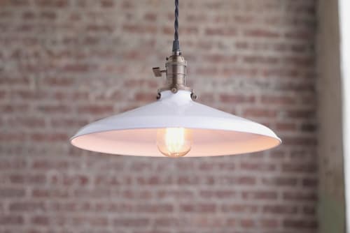 14 Inch White - Pendant Lights - Model No. 3628 | Pendants by Peared Creation