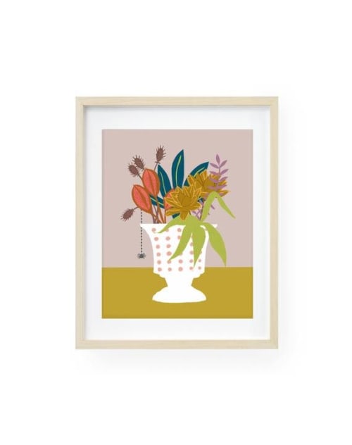 Milk Glass - Modern Botanicals | Prints by Birdsong Prints