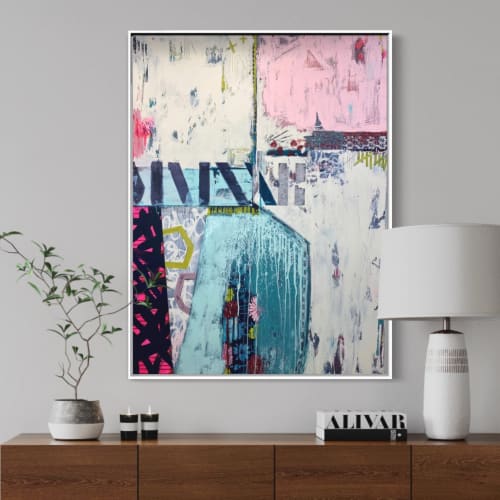 45 Degrees | Mixed Media by Sarah Finucane