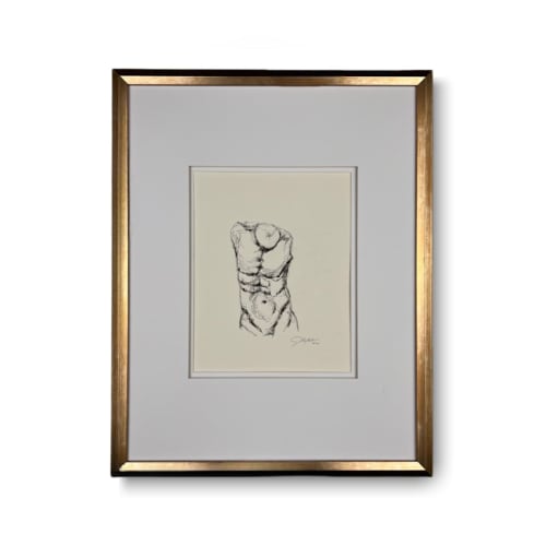 Torso Study No. 2 | Paintings by John Velo Studio