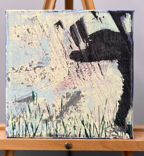 The Hunt (8"x8") | Paintings by The Art Of Gary Gore