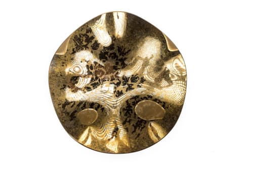 Stingray Old Gold Platter | Serveware by PlusObject