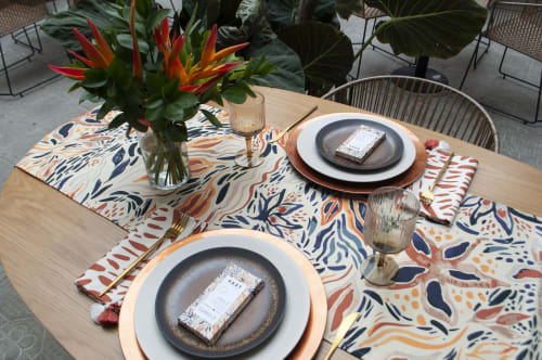 Kenia Table Runner | Linens & Bedding by OSLÉ HOME DECOR