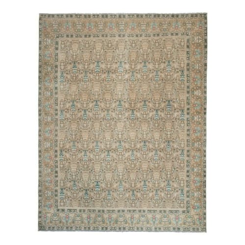 Handknotted Contemporary Large Turkish Oushak Rug | Rugs by Vintage Pillows Store