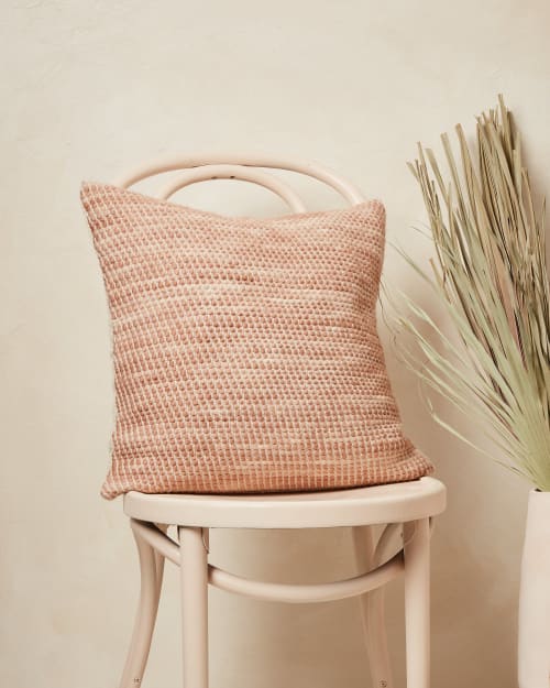 Sheila Pillow - Salmon | Pillows by MINNA