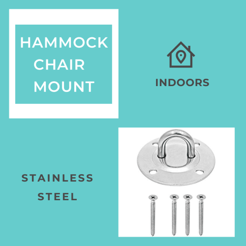 Indoor Round Hammock Swing Chair Hanging Mount|WOOD BEAM C.M | Hardware by Limbo Imports Hammocks
