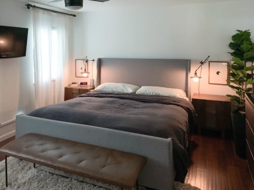 Matte Black and Brass Industrial Scissor Wall Lamp | Sconces by Retro Steam Works