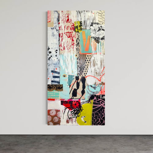 Reverb | Oil And Acrylic Painting in Paintings by Sarah Finucane