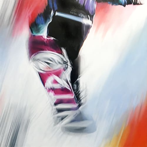 Half Pipe: oil painting | Oil And Acrylic Painting in Paintings by John Boak