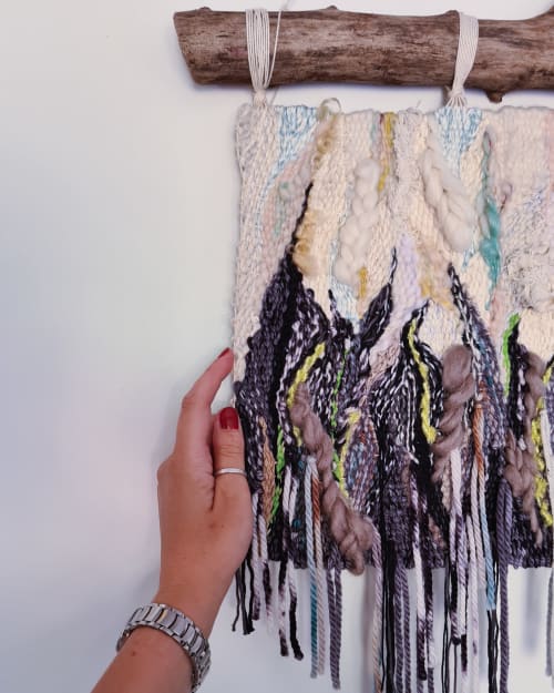 Tide Pools - Woven Wall Hanging | Wall Hangings by Aurore Knight Art