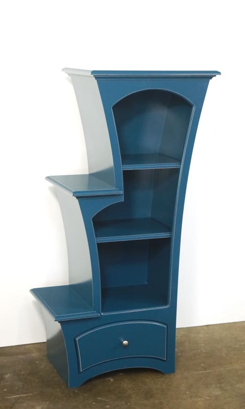 Bookcase No. 7 - Stepped Display Bookcase | Book Case in Storage by Dust Furniture
