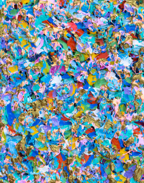 Summer Days | Oil And Acrylic Painting in Paintings by Brianne Valentino