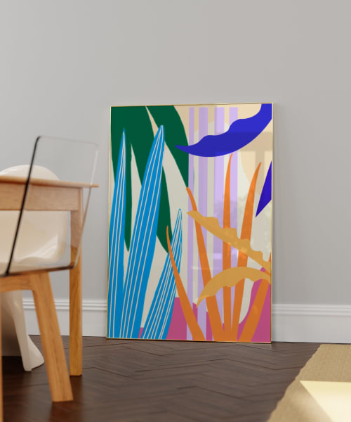 Botanical Bliss Art Print | Prints by Britny Lizet