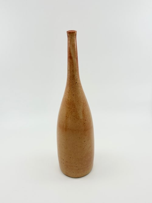 Shino rustic bottle No. 16 | Vase in Vases & Vessels by Dana Chieco