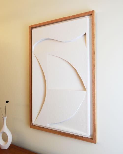 No. 04 Plaster Relief | Wall Sculpture in Wall Hangings by Joseph Aurelius
