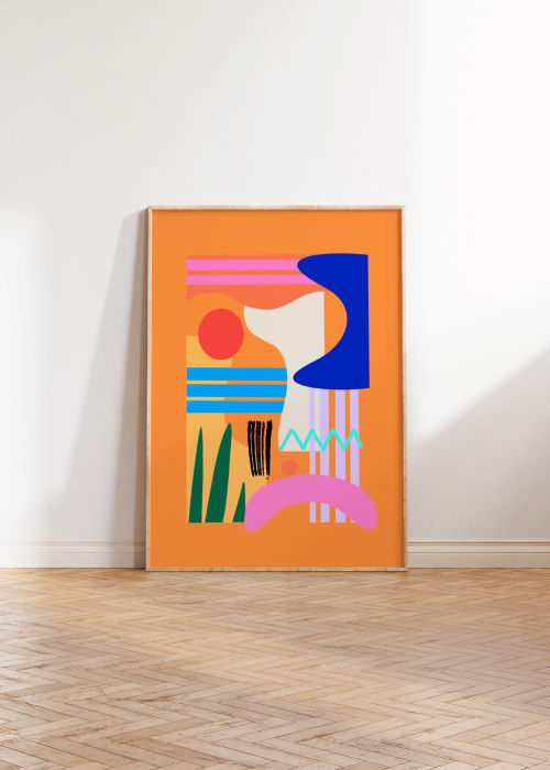 Hues Of Happiness Art Print 2 | Prints by Britny Lizet