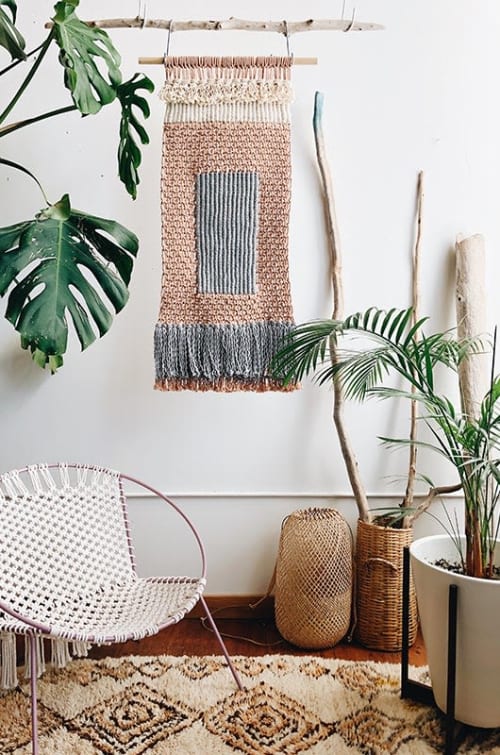 Bermuda Portal Wall Hanging | Macrame Wall Hanging in Wall Hangings by Modern Macramé by Emily Katz