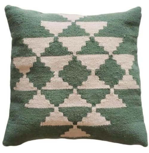 Tale Handwoven Wool Decorative Throw Pillow Cover | Pillows by Mumo Toronto Inc