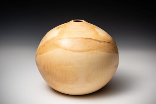 Hard Maple Vessel | Decorative Objects by Louis Wallach Designs