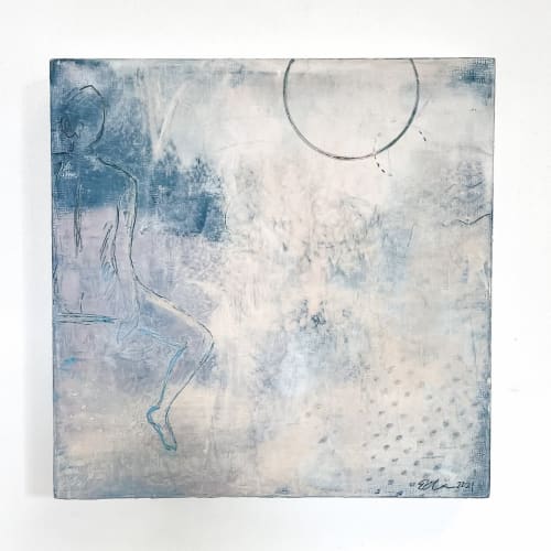 Selene | 10 x 10 | Paintings by Ella Friberg