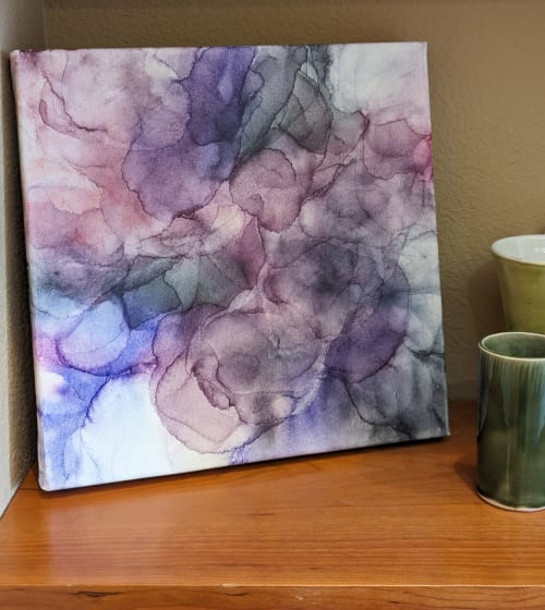 Flow | original abstract art | Mixed Media in Paintings by Megan Spindler