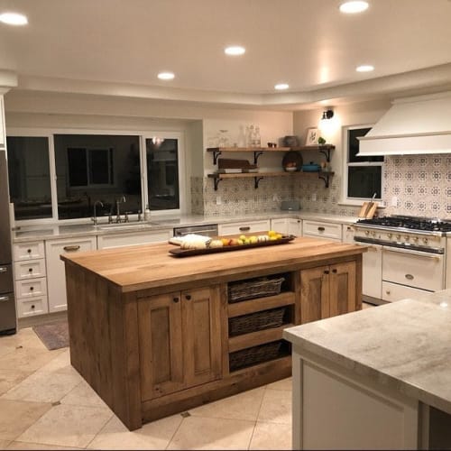 Model #1030 - Custom Double Sided Kitchen Island | Countertop in Furniture by Limitless Woodworking