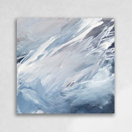 Coastal Surge | Oil And Acrylic Painting in Paintings by Teodora Guererra Fine Art