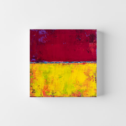 ECHOES 009 - 20x20cm | Paintings by Lara Spadetto Art