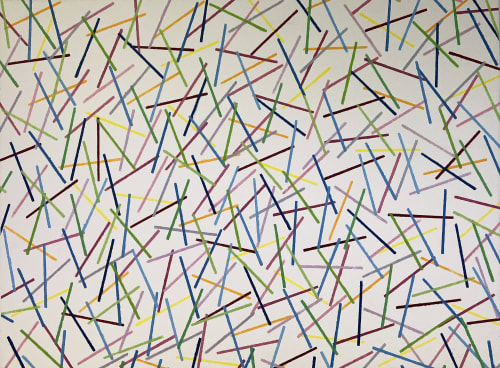Kerplunk 40"x30" | Paintings by Emeline Tate