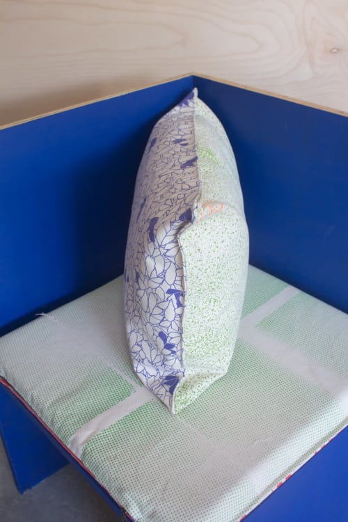 Plaza Cushion: Overgrown + Grit | Pillows by Urbs Studio