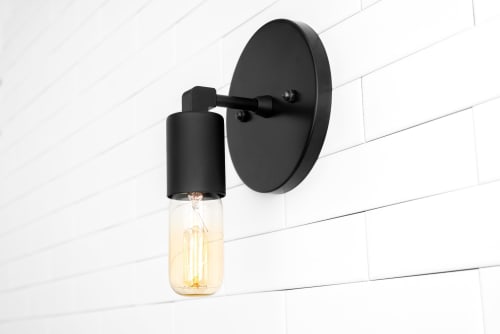 Minimalist Industrial Lighting - Model No. 1174 | Sconces by Peared Creation