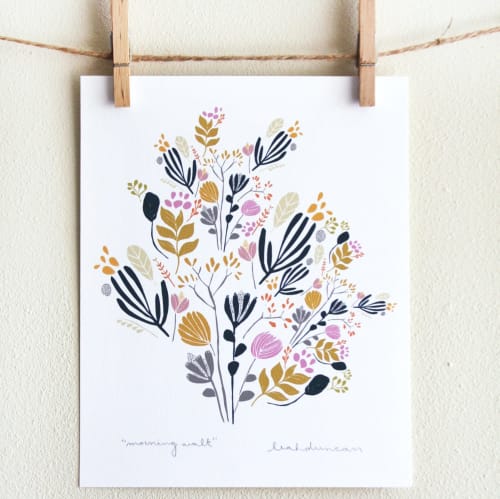 Morning Walk Print | Prints by Leah Duncan