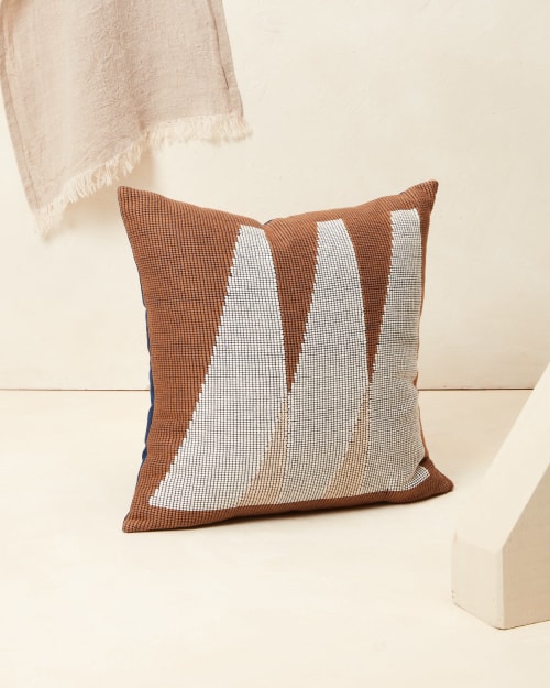 Peaks Pillow - Umber | Pillows by MINNA