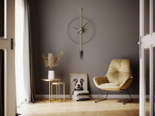 Pendulum Plus | Clock in Decorative Objects by MCLOCKS