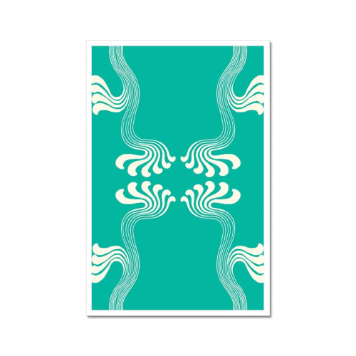 Art Nouveau Paisley No.4 Giclée Print | Prints by Odd Duck Press