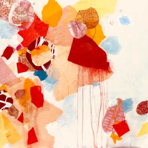 Falling Apart | Mixed Media in Paintings by Kathy Ferguson Art