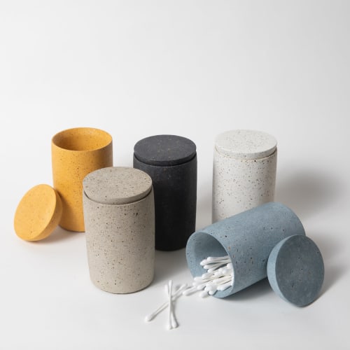 Cotton Swab Holders | Toiletry in Storage by Pretti.Cool