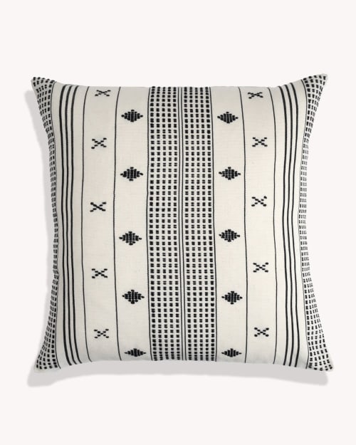 Emiliano Handwoven Cushion Cover | Linens & Bedding by Routes Interiors