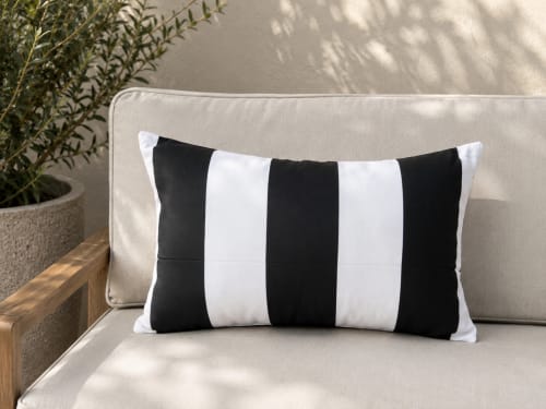 Monaco Outdoor Lumbar Pillow Cover | Pillows by Busa Designs