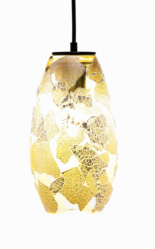 ELETTRA · Silver Leaf Overlay | Pendants by LUMi Collection