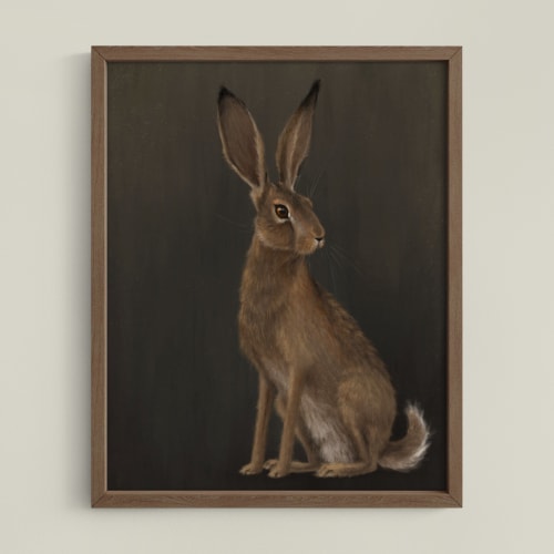 The Hare - Brown Edition | Prints by Catherine H
