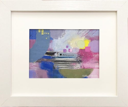 Sphere Two | Mixed Media in Paintings by Kathy Ferguson Art