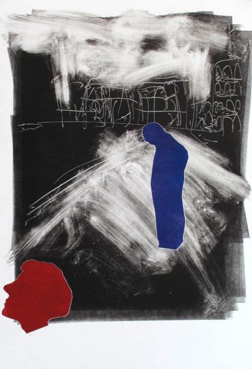 figure | Prints in Paintings by Eric Farache Artist