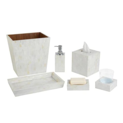 ERMINE (Bath Collection) | Toiletry in Storage by Oggetti Designs