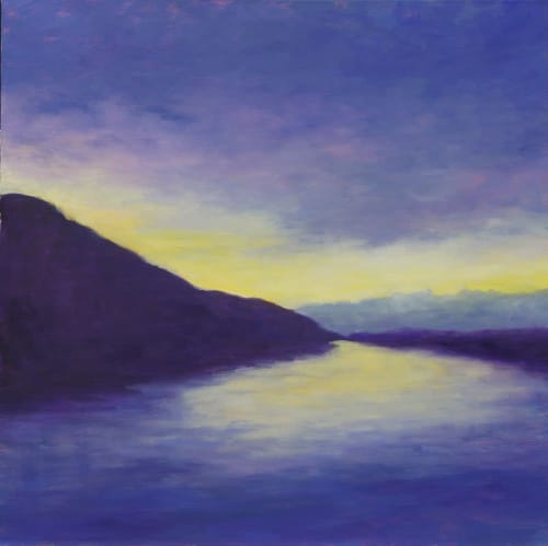 Winter's Approach | Oil And Acrylic Painting in Paintings by Victoria Veedell