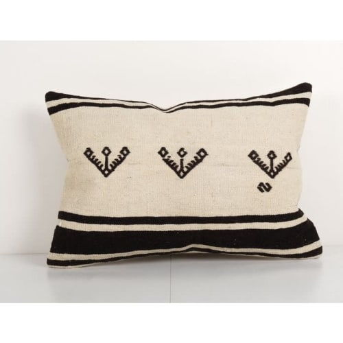Vintage Minimalist Style Hemp Pillow With Original Details, | Cushion in Pillows by Vintage Pillows Store