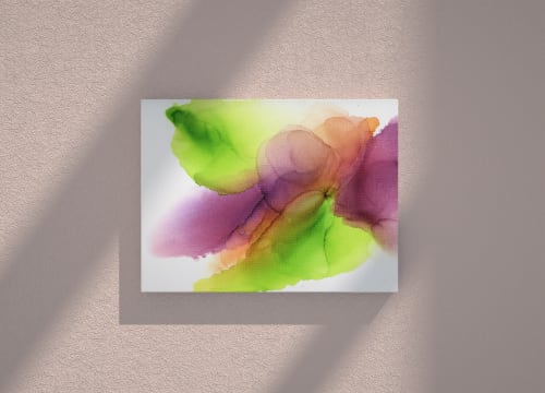 Splendor I | original abstract painting | Mixed Media in Paintings by Megan Spindler